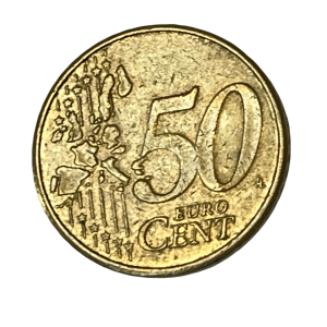 2004 Belgian €50 cent Euro