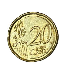 2012 Belgian €20 cent Euro