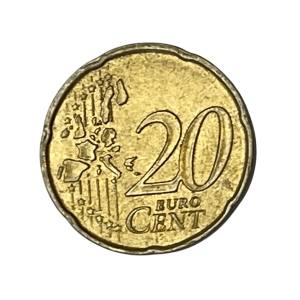 2001 RF France €20 cement Euro
