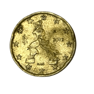 2002 Italy €20 cent Euro