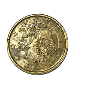 1999 Spain €10 cent Euro