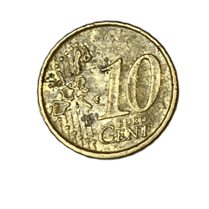 1999 Spain €10 cent Euro