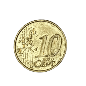 1999 Belgium €10 cent Euro