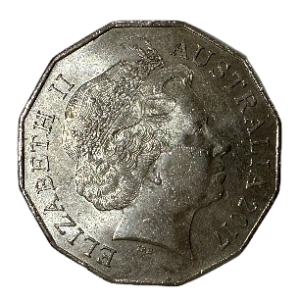 2017 Elizabeth II for Australia – $50 Coin