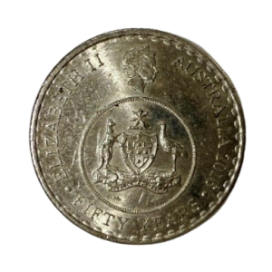 2001 – 50th Anniversary Elizabeth II Australia- 20 Cents Special Coins