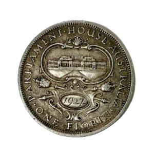 1927 – Georgivs V Australia – One Silver Florin