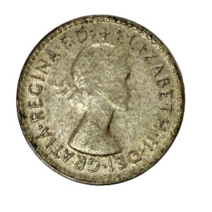 1962 – Elizabeth II Australia – Silver Three Pence