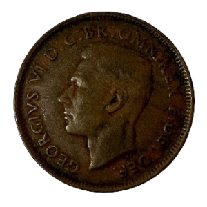 1960 Half Penny Georgivs VI