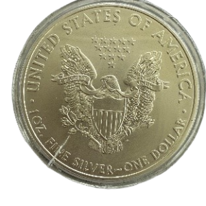 2008 Fine silver one dollar