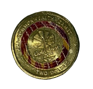  2018 XXI Commonwealth Games Gold Coast 2018 (red/yellow)