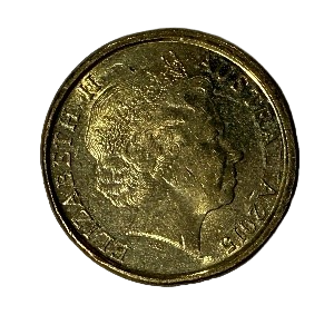 2015 Elizabeth II for Australia-Orange