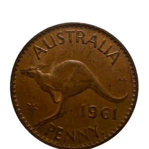 1961 – Elizabeth II Australia – One Penny