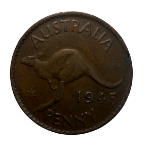1945 – King George Australia – One Penny