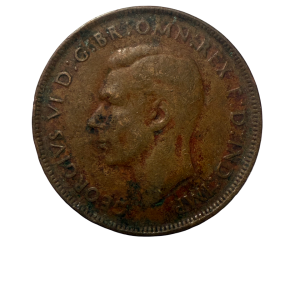 1941 – King George Australia – One Penny