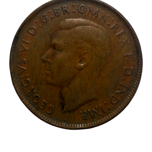 1944 – King Geroge Australia – One Penny