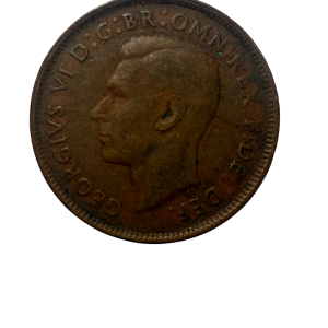 1951 – King George VI Australia – Half penny