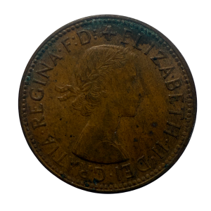 1959 – Elizabeth II Australia – Half penny