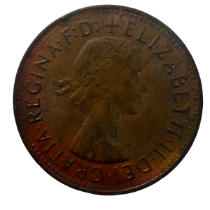 1960 – Elizabeth II Australia – Half Penny