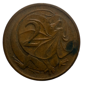 1975 Elizabeth II for Australia – 2cents Coin