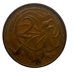 1976 Elizabeth II for Australia – 2cents Coin