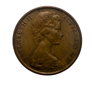 1981 Elizabeth II for Australia – 2cents Coin