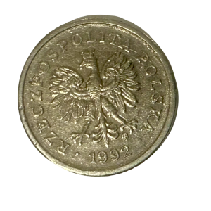 1992 Polish 10 Groszy coin