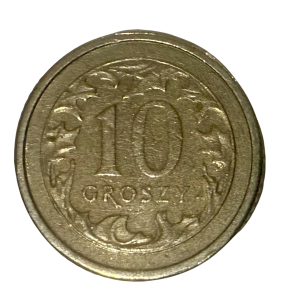 2009 Polish 10 Groszy coin