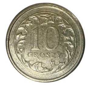1992 Polish 10 Groszy coin