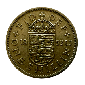 1953 Elizabeth II – UK One Shilling