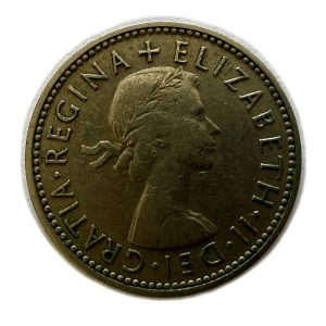 1954 Elizabeth II – UK One Shilling