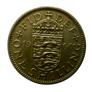 1960 Elizabeth II – UK One Shilling