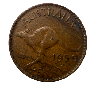 1959 – Elizabeth II Australia – One Penny