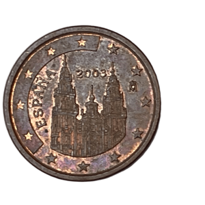 2003 Spain €5 cent Euro