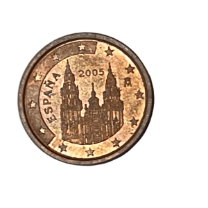2005 Spain €2 cent Euro