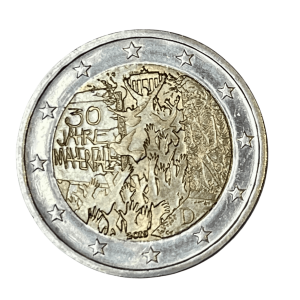 2019 – D German €2 Euro 30th Anniversary of the fall of The Berlin Wall