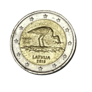 2015 Latvian €2 Euro