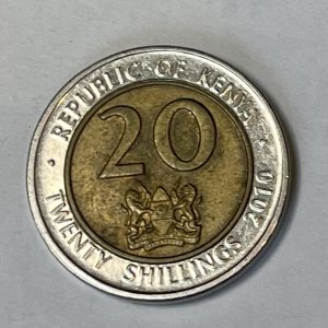 2010 Kenya 20 Shillings