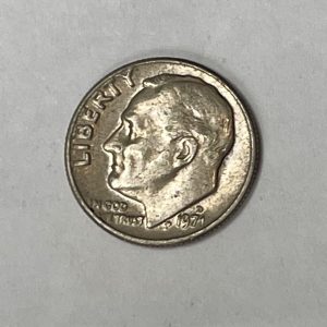 1977 USA One Dime