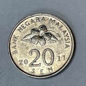 2011 Malaysia 20 Sen