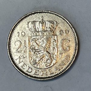 1969 Netherlands 2 ½ Gulden