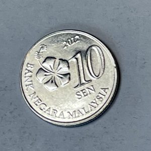 2012 Malaysia 10 Sen