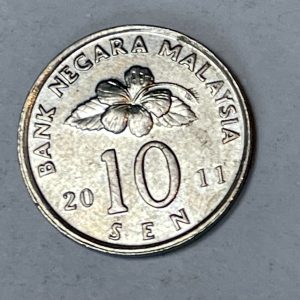 2011 Malaysia 10 Sen