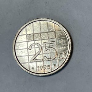 1995 Netherlands 25 cent