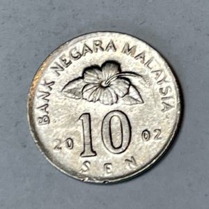 2002 Malaysia 10 Sen