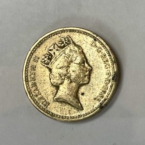 1985 British 1 Dollar Pound