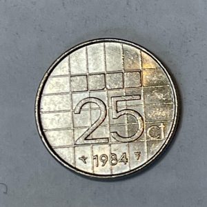 1984 Netherlands 25 cent