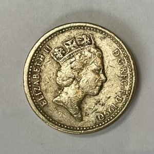 1990 British 1 Dollar Pound