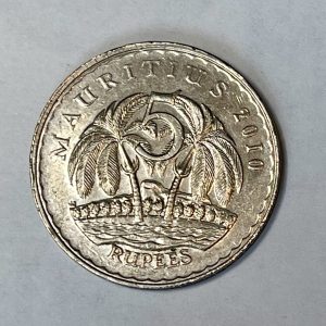 2010 Mauritius 5 Rupees