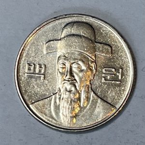 2011 Korea 100 Won