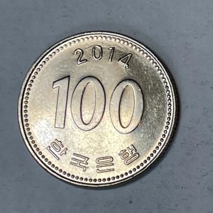 2014 Korea 100 Won